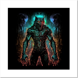The Cursed of Werewolf - NightStalker Posters and Art